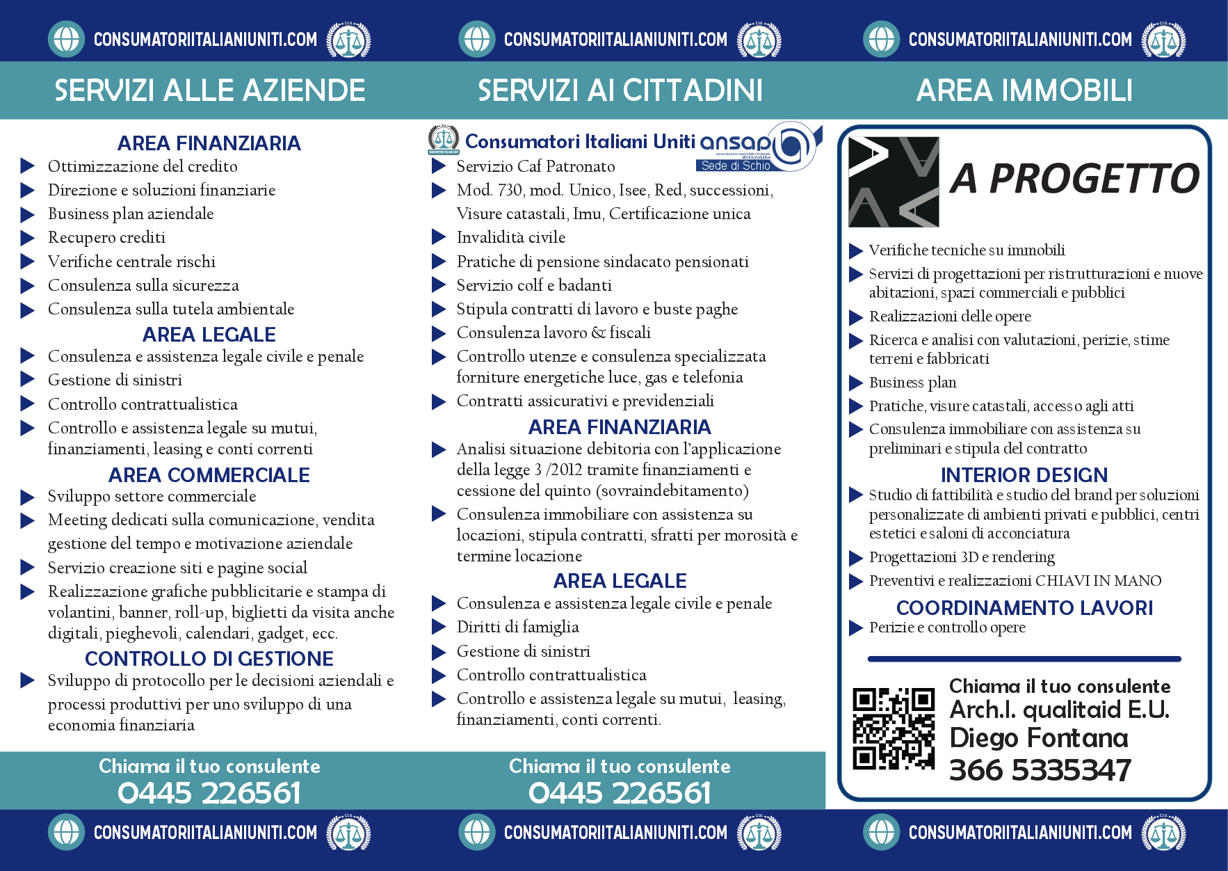 Pieghevole Servizi 1